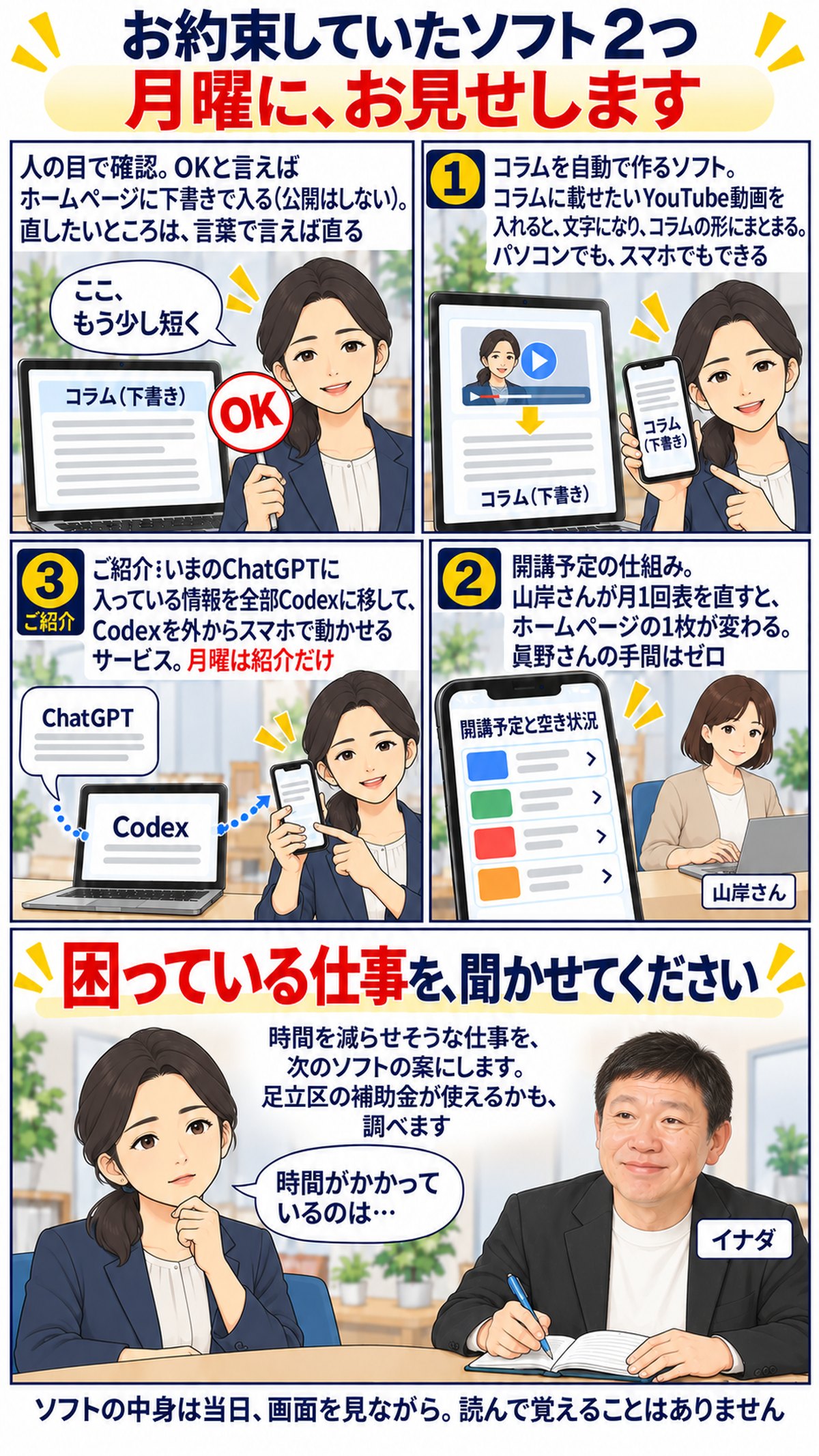 お約束していたソフト2つ